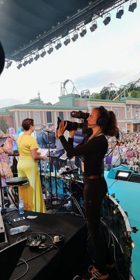 Lotta på Liseberg Filmare på TV4s Lotta på Liseberg